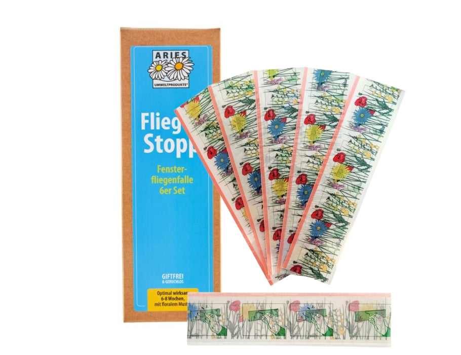 Widder-Fliegenfänger - 6 Stück - Fliegenstopper