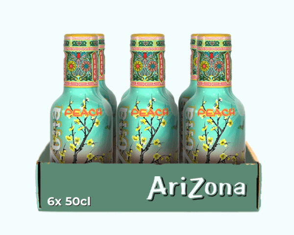 Arizona-Grüntee-Pfirsichkapsel (6x 50cl)