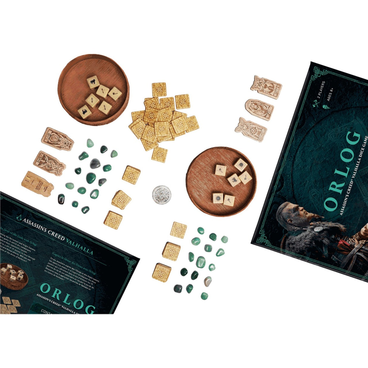 Asmodee Assassins Creed Valhalla! Orlog Würfelspiel