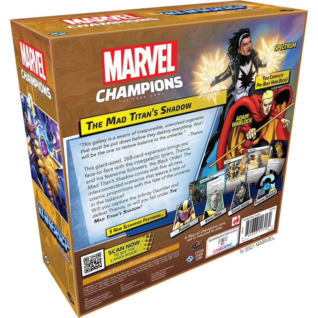 Asmodee setzt sich für die Schattenerweiterung des verrückten Titanen ein