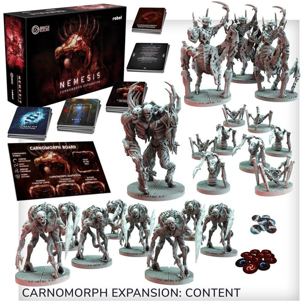 Asmodee Nemesis: Carnomorphs -Expansion