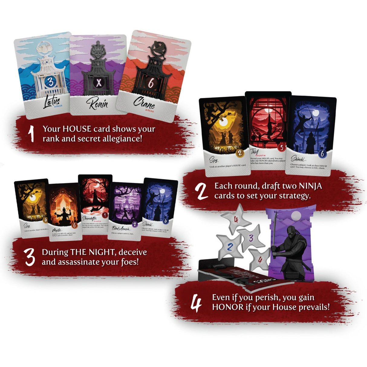 Asmodee Nacht des Ninja