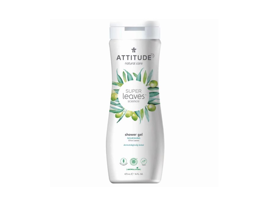 Attitude Super Leaves™ Duschgel – pflegend – Olivenblätter