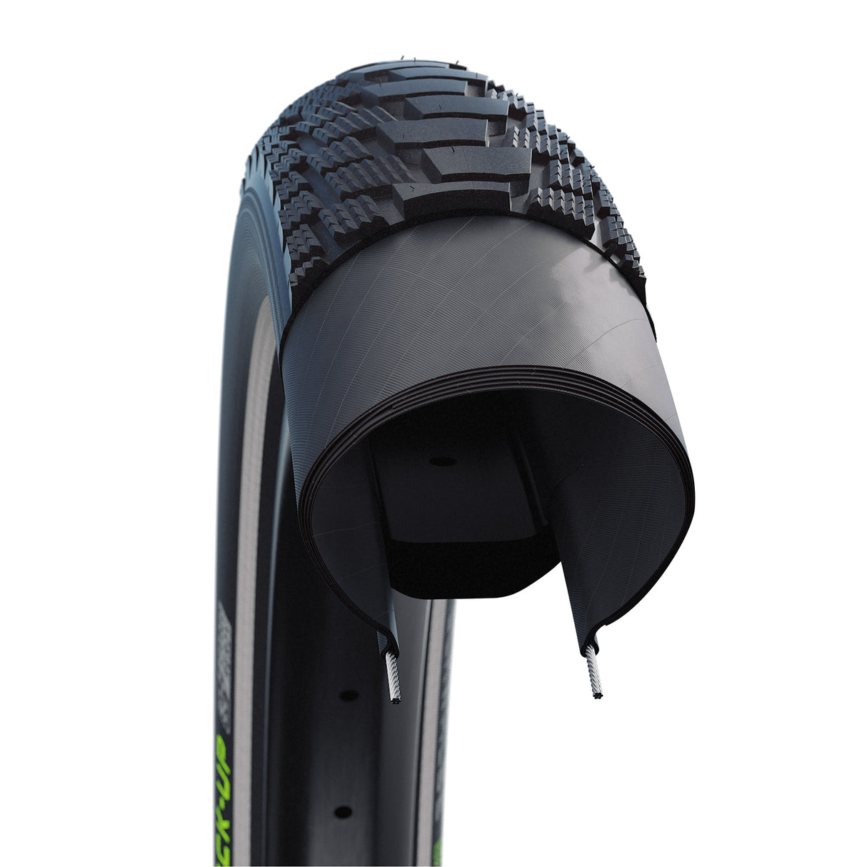 Schwalbe Tire Pick-up E-Cargo 24x2,35 (60-507) Schwarzer Reflex
