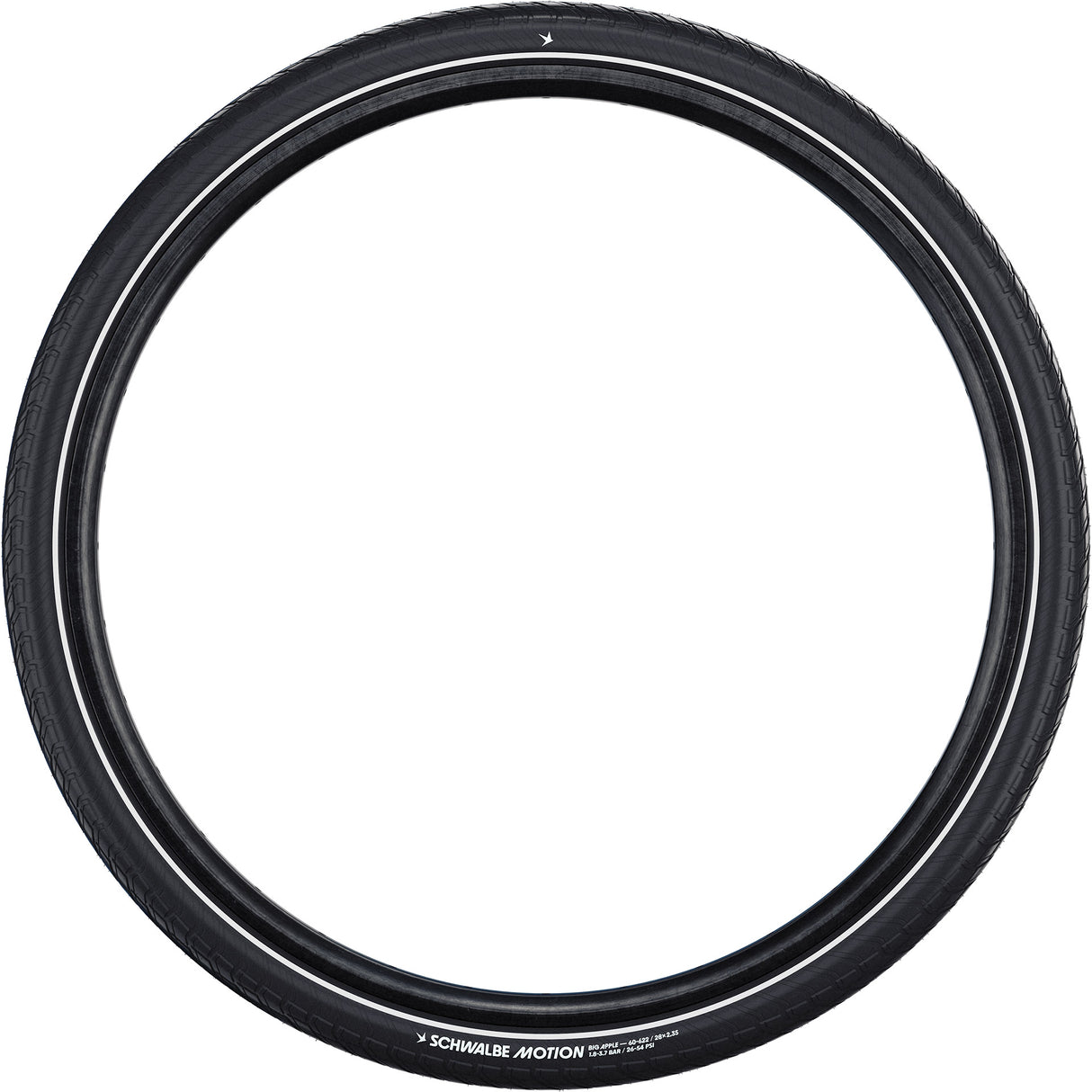 Schwalbe Drahtreifen Motion Big Apple 60-622 +r schwarz