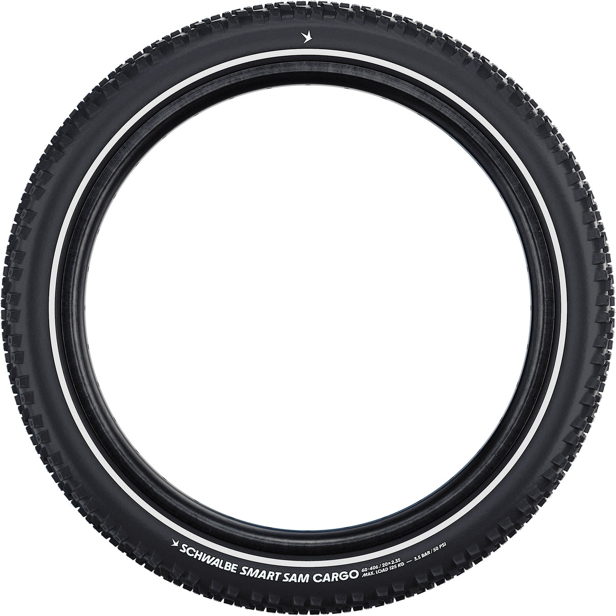 Schwalbe Clincher Smart Sam Cargo Perf. 60-559 +r schwarz