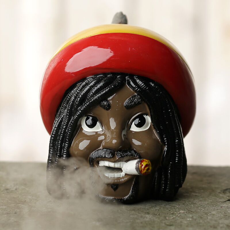 Rasta-Rückfluss-Räucherstäbchenhalter