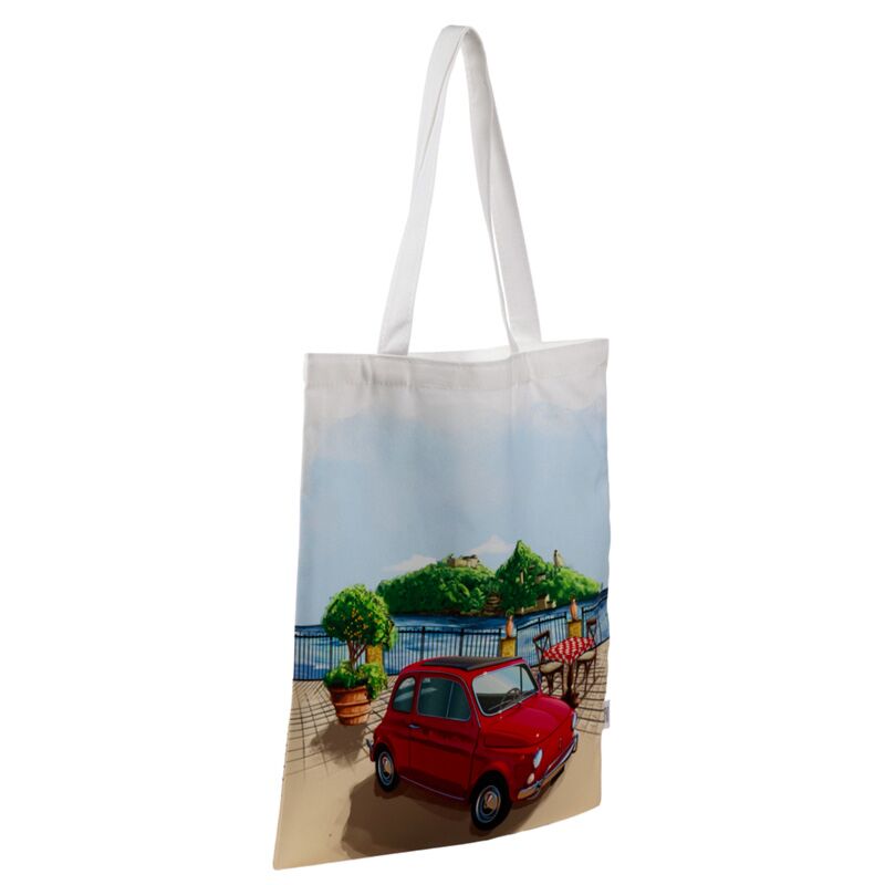 Schulter-Einkaufstasche Fiat 500 Riviera