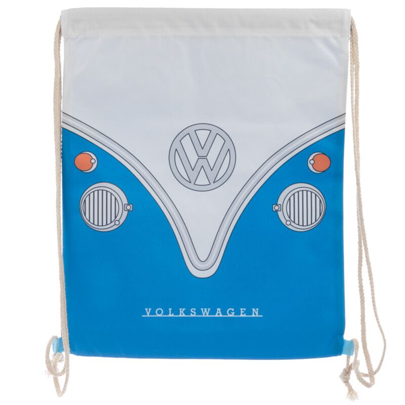 Blauer Rucksack mit Kordelzug für VW Van T1