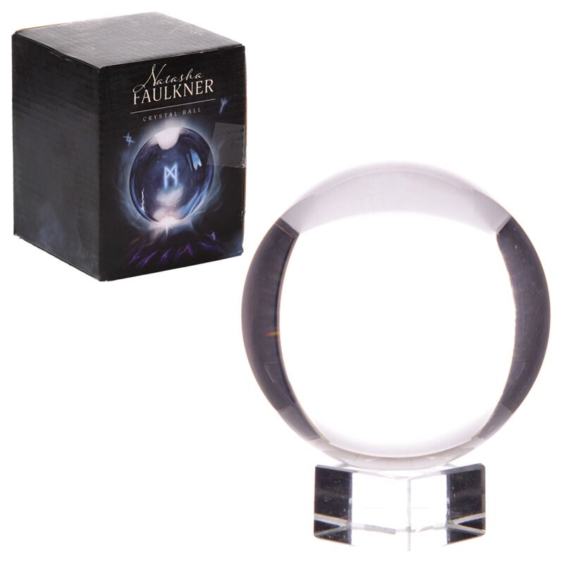 Kristallkugel in Geschenkbox – 7,5 cm