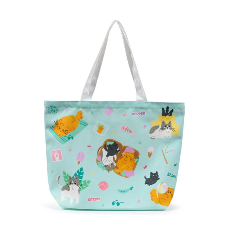 Beans Co Cat Strandtasche