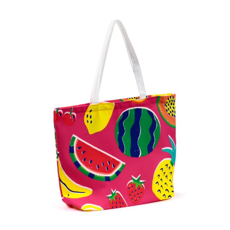 Strandtasche mit Sommerfrüchten