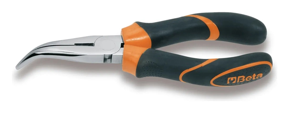 Beta, Beta Beta Spitzzange, flache Backen, gebogen, 160 mm