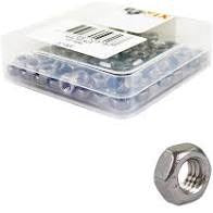 Bofix-Box mit 50 Edelstahlmuttern m3