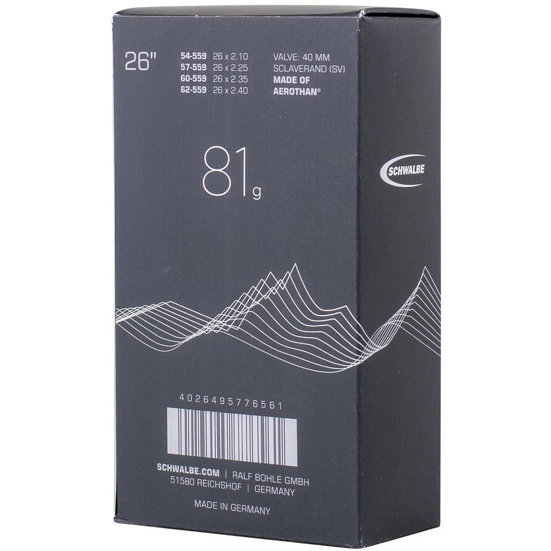 Schwalbe Innenrohr Aerothan FV SV13E 54 62-559 IB SV 40 mm (1.)