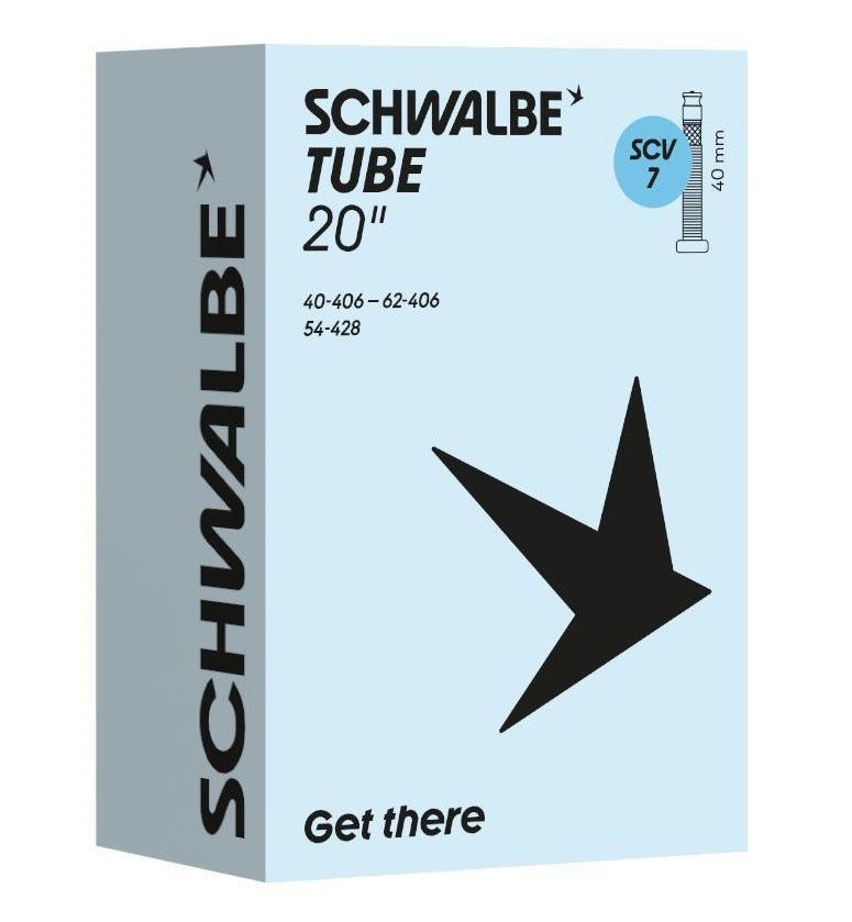 Schwalbe Schlauch scv7 20 Zoll 40 62-406 Klickventil 40 mm