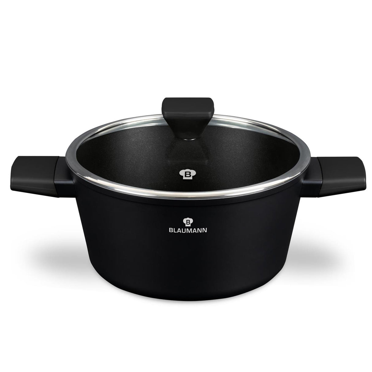 Blaumann schwarz-silberne Bratpfanne ø24cm