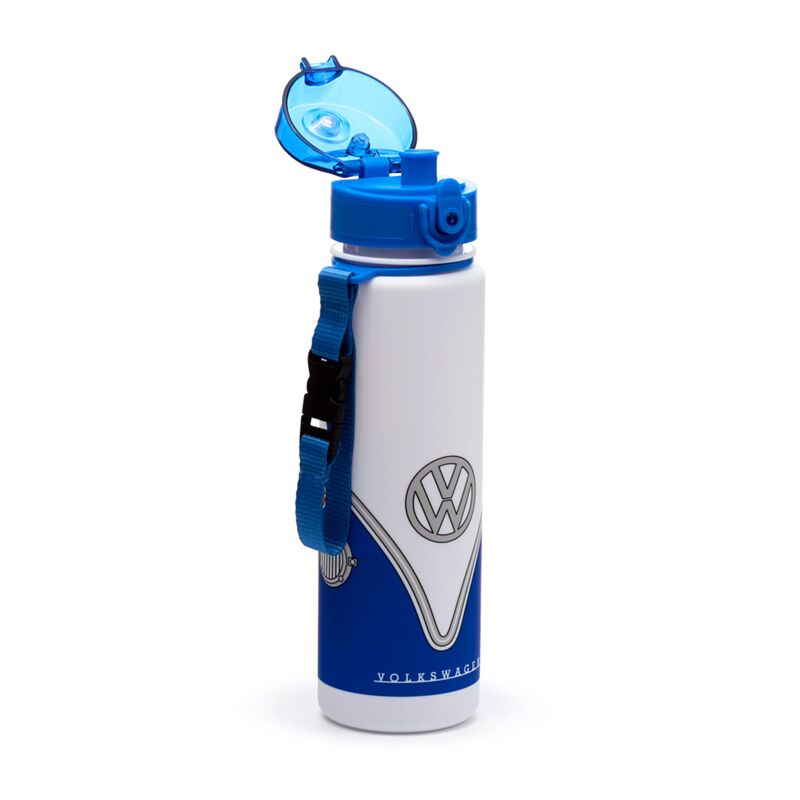 Volkswagen Van VW T1 Blue Pop Top 600 ml Ecozen Trinkflasche
