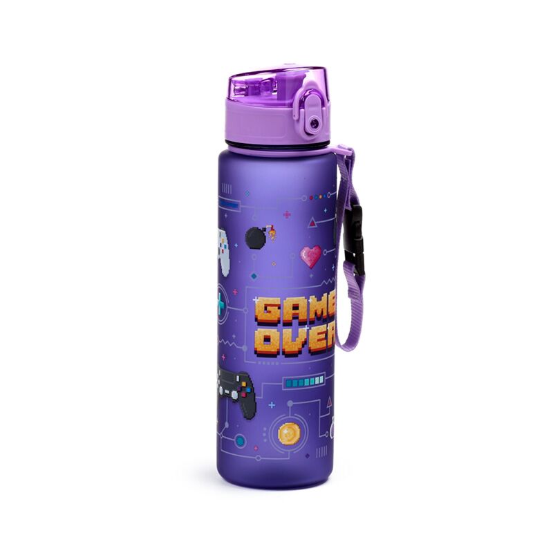 Game Over Pop-Top 600 ml Ecozen-Trinkflasche