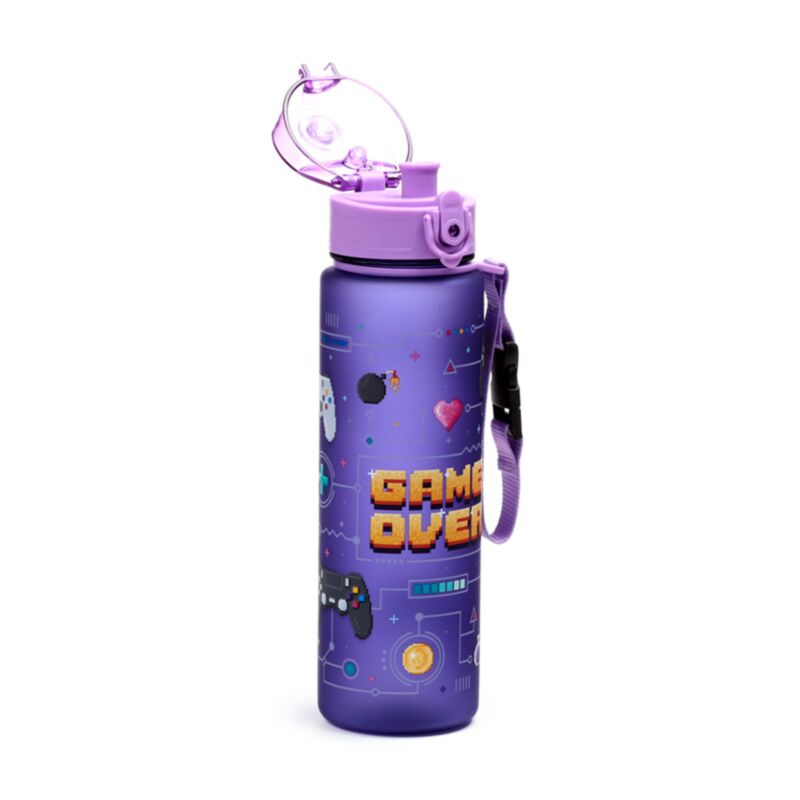 Game Over Pop-Top 600 ml Ecozen-Trinkflasche