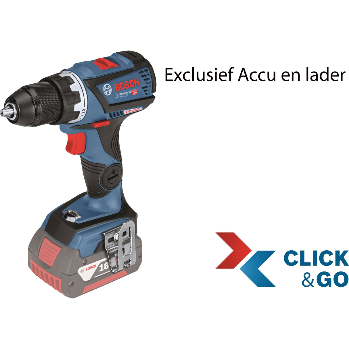 Bosch Profi-Schraubendreher GSR 18 V60C exkl
