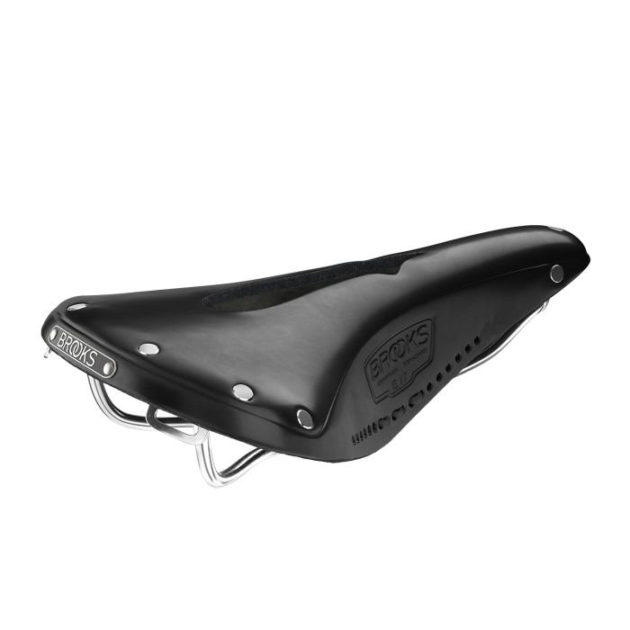 Brooks B17 geschnitzt – schwarz