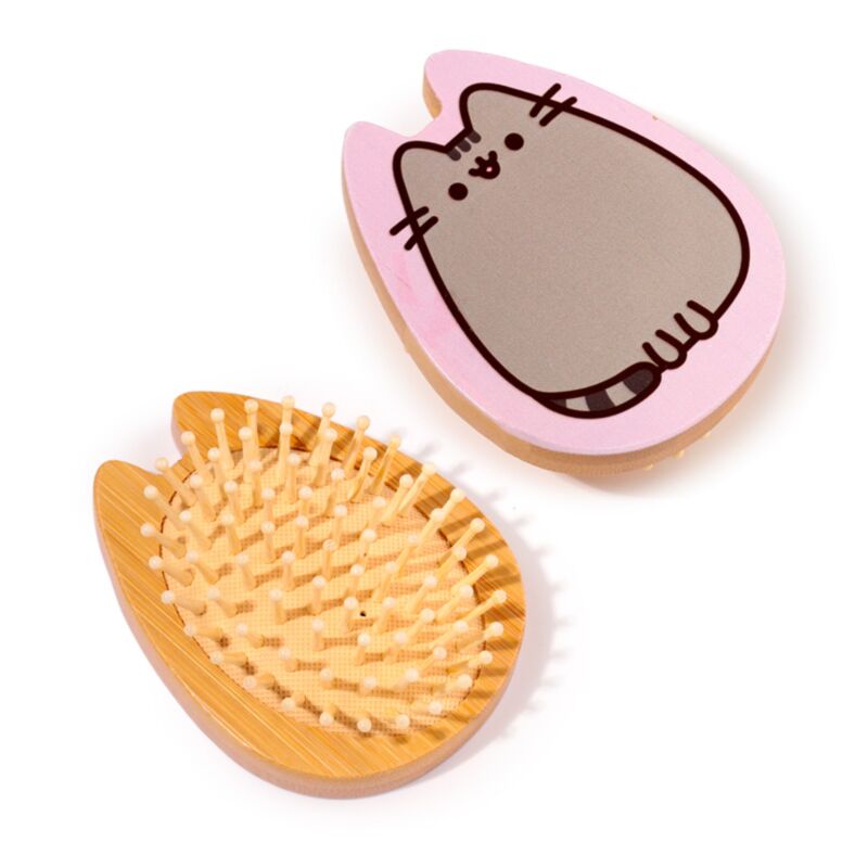 Pusheen, die katzenförmige Bambushaarbürste