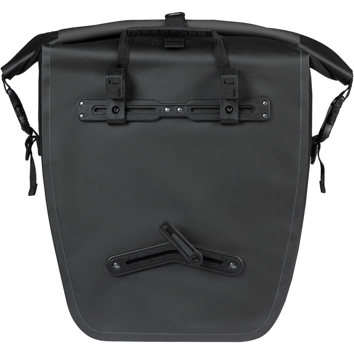 Basil einzelne Fahrradtasche Rivo L Plane Mik 25–31 l 14 x 28 x 43 cm – Schwarz