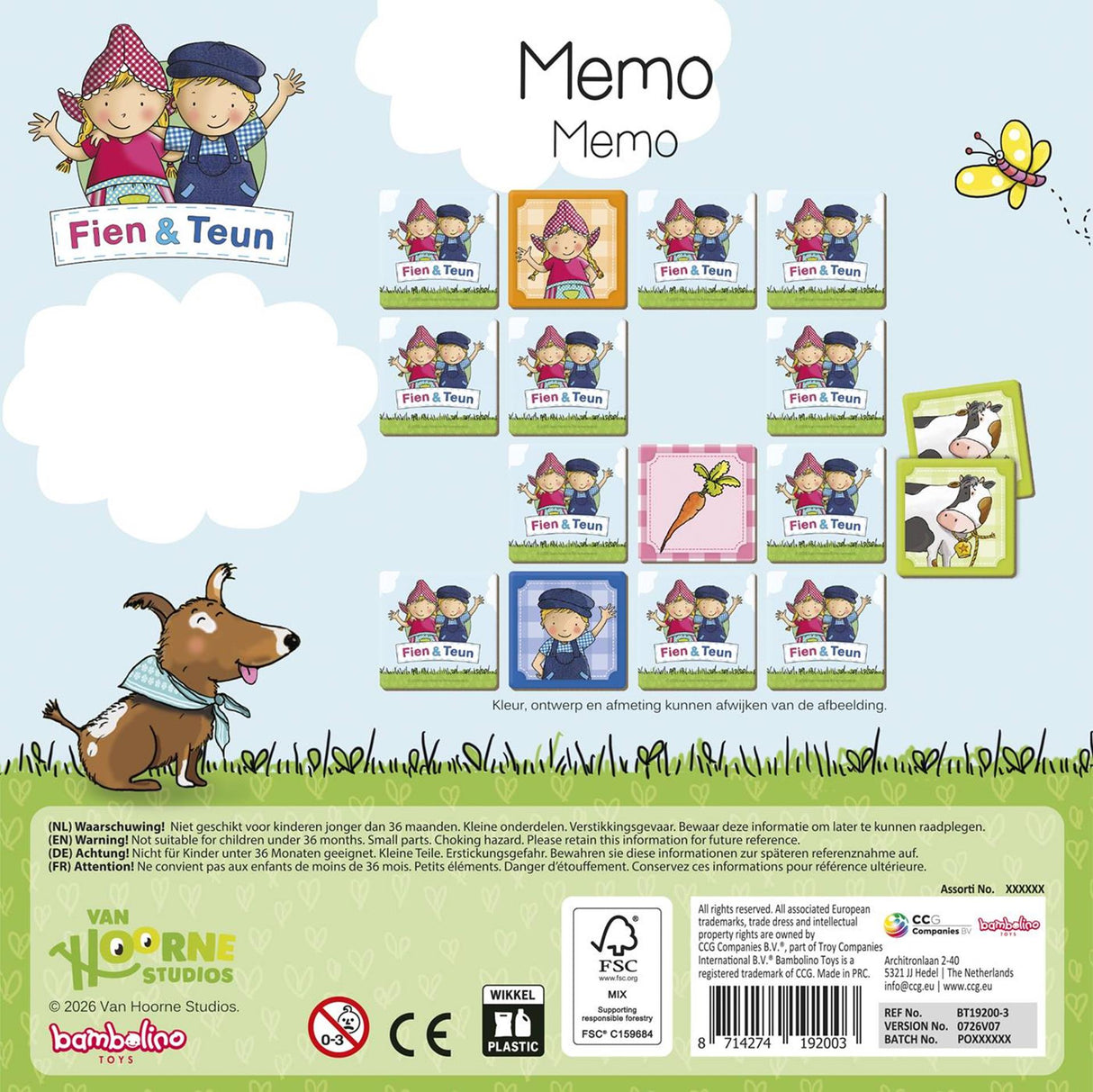 Bambolino hat kein Memo. 3+