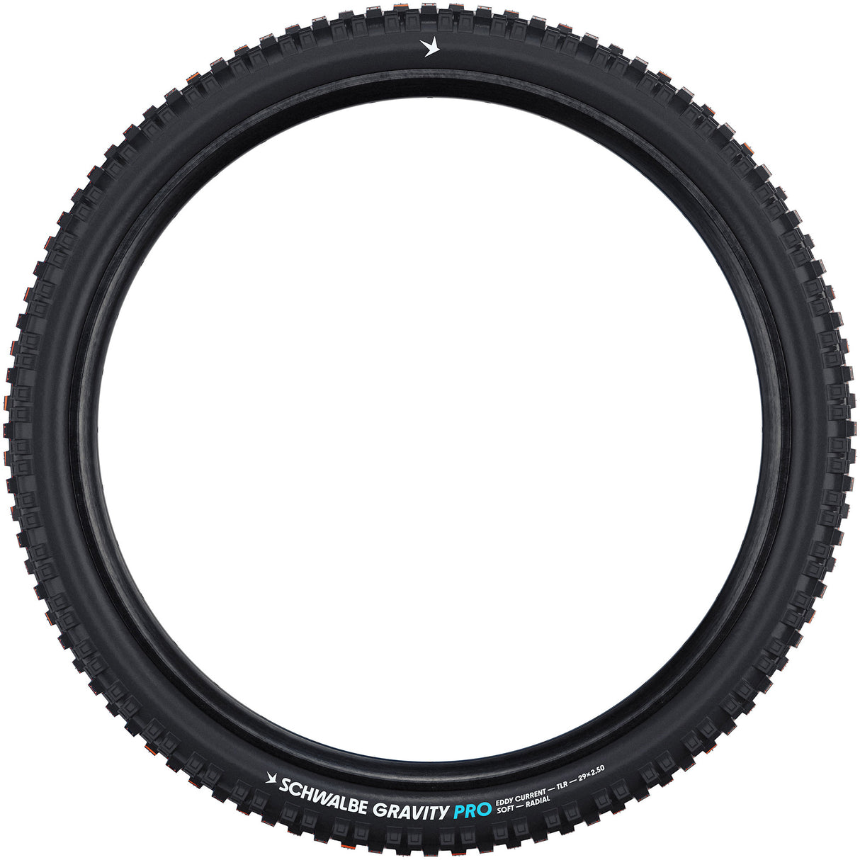 Schwalbe Faltreifen Eddy Current Gravity Pro 64-584 TLR schwarz