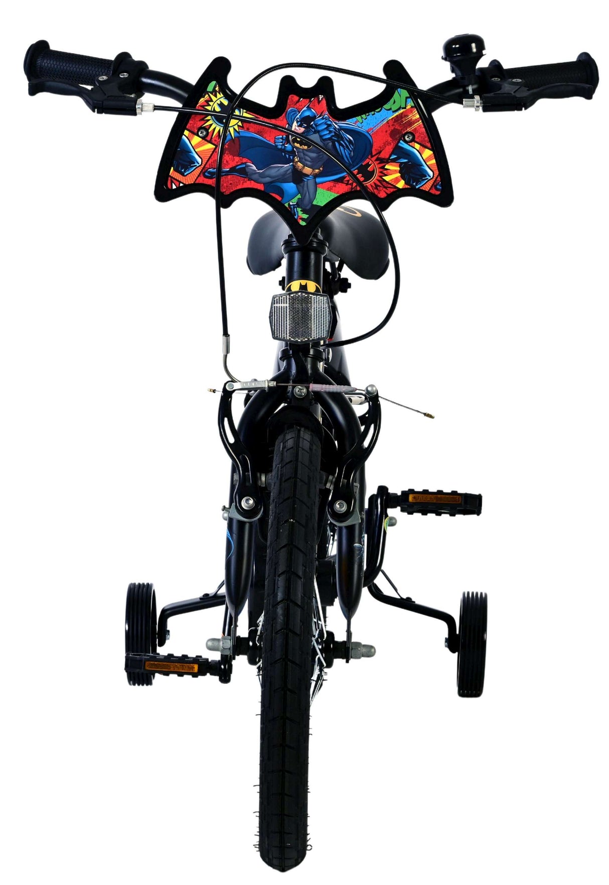 Batman Kinderfahrrad - Jungen - 16 Zoll - Schwarz - 2 Handbremsen