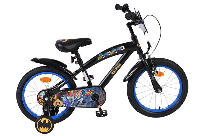 Batman Kinderfahrrad - Jungen - 16 Zoll - Schwarz