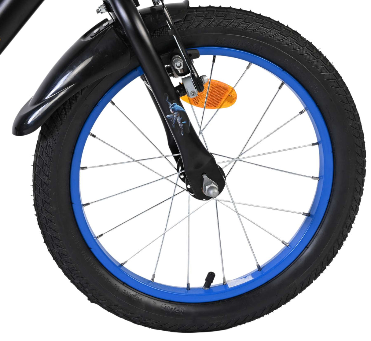 Batman Kinderfahrrad - Jungen - 16 Zoll - Schwarz