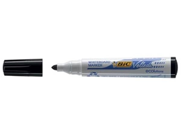 Bic velleda 1701 – Whiteboard-Marker – runde Spitze – schwarz