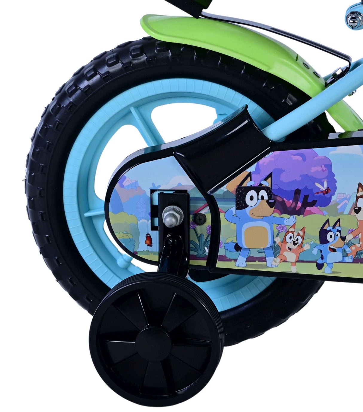 Volare bluey kinderfiets - jongens - mag wheels - 12 inch - blauw