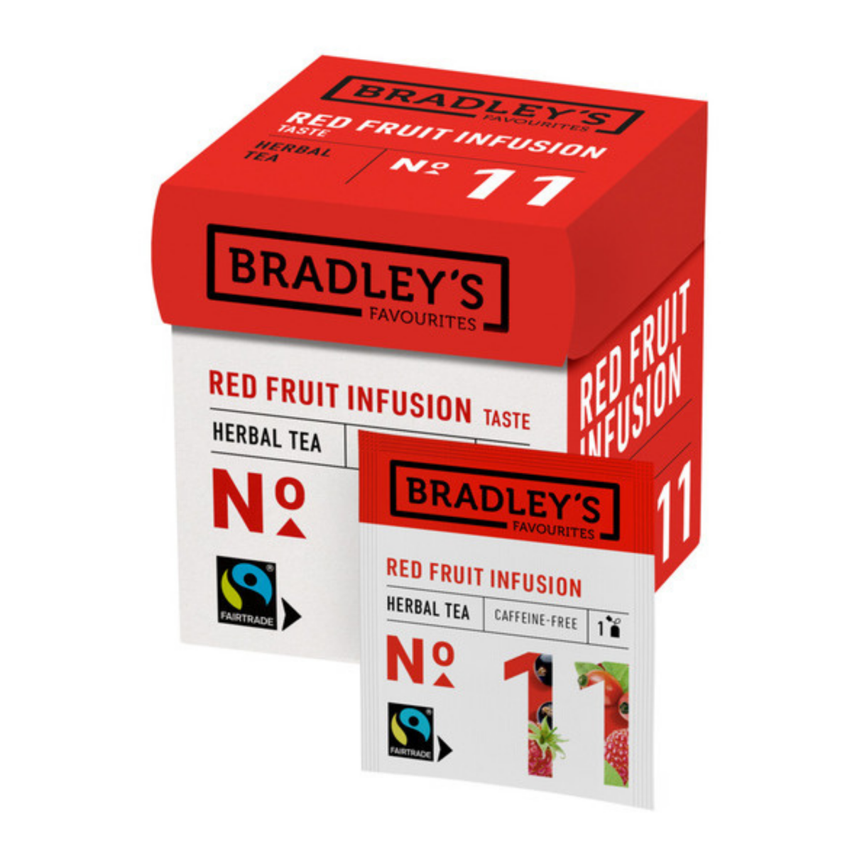 Bradley's favourites red fruit infusion no. 11 (72x 1,5 gr)