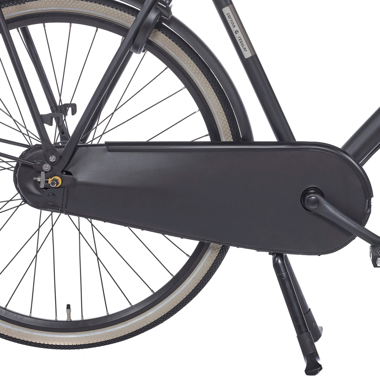 Cortina Chain Guard Lack Stoff U4 Jet Black