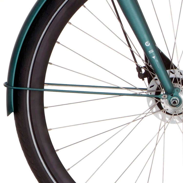 Cortina Fender Rod für 28 Speed Matt Beryl Green