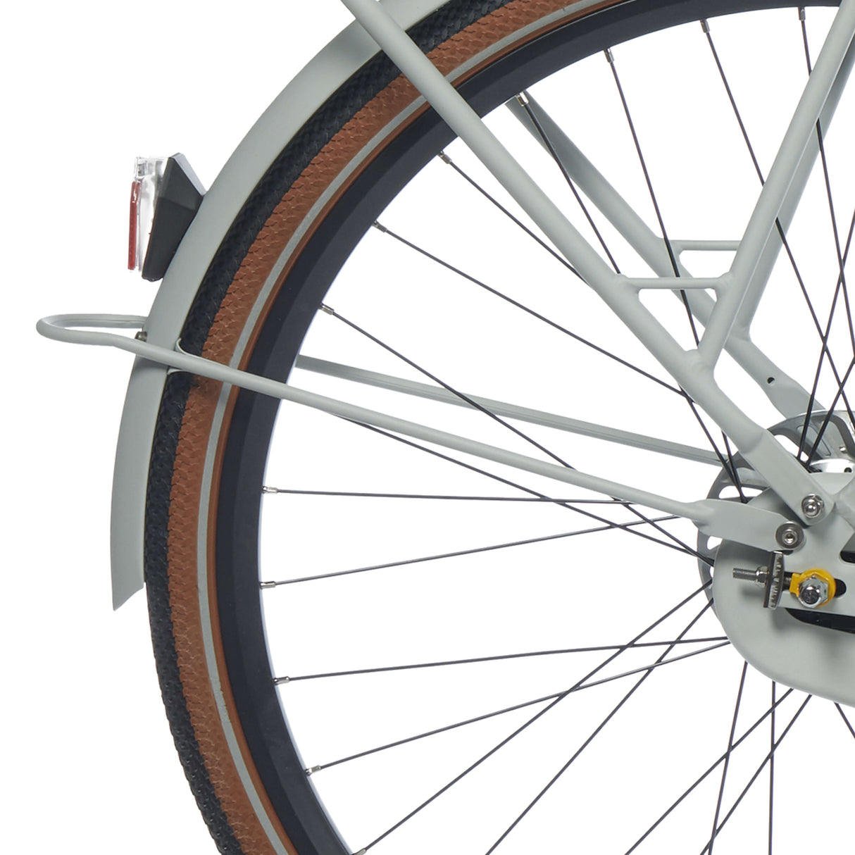 Cortina Fender Stab hinten 28 E-U4 glatt grauer Matt