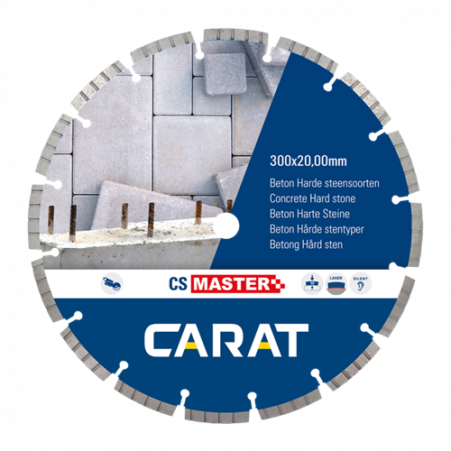 Carat Diamantsägeblatt ø350x25,4 CS Master Beton wassergekühlt