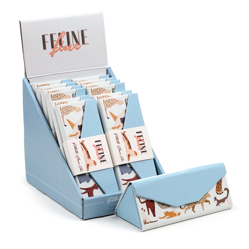 Feline Fine Cats faltbarer Sonnenbrillenhalter