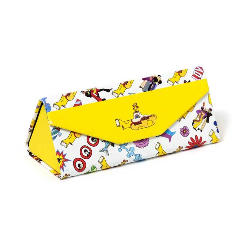 Der zusammenklappbare Sonnenbrillenhalter „The Beatles Yellow Submarine“.