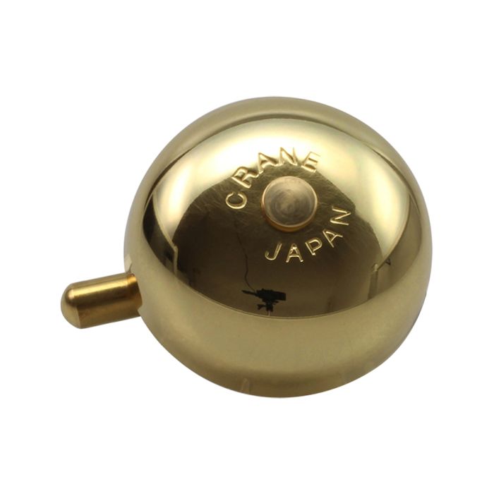 Kranich-Mini-Karen-Glocke (Stahlband) – Gold