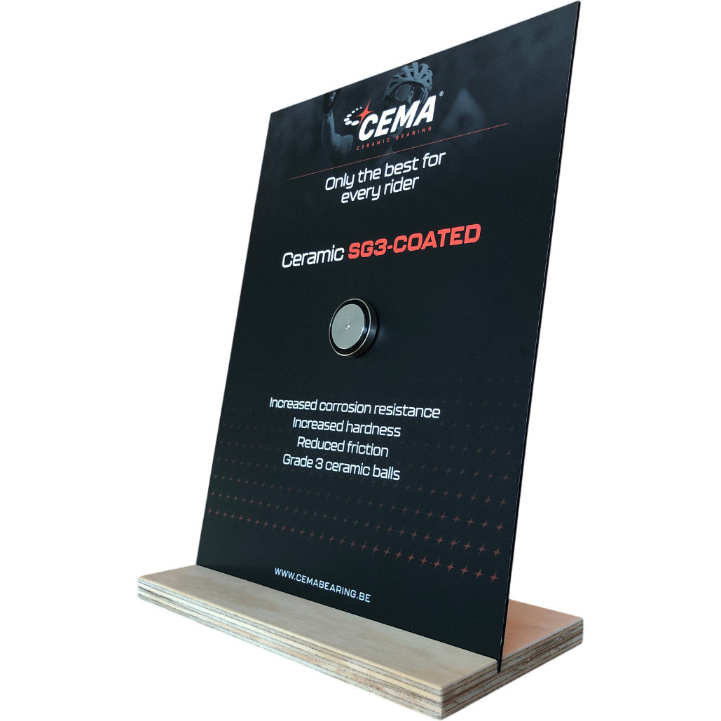 Cema Thekendisplay Keramik SG3-beschichtet