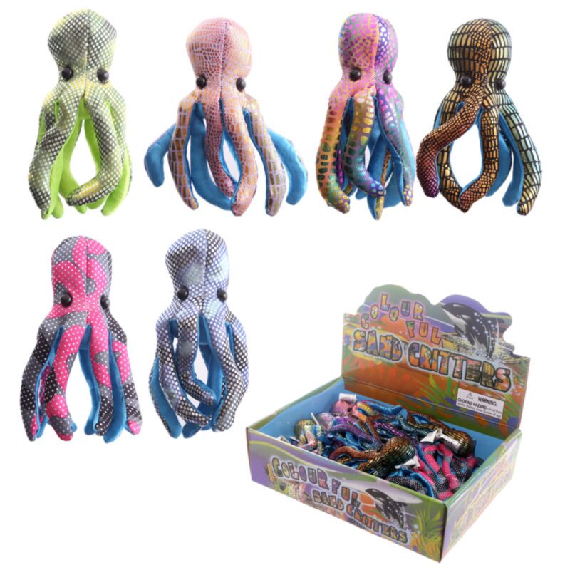Oktopus Kuscheltiere Sandtiere 13cm