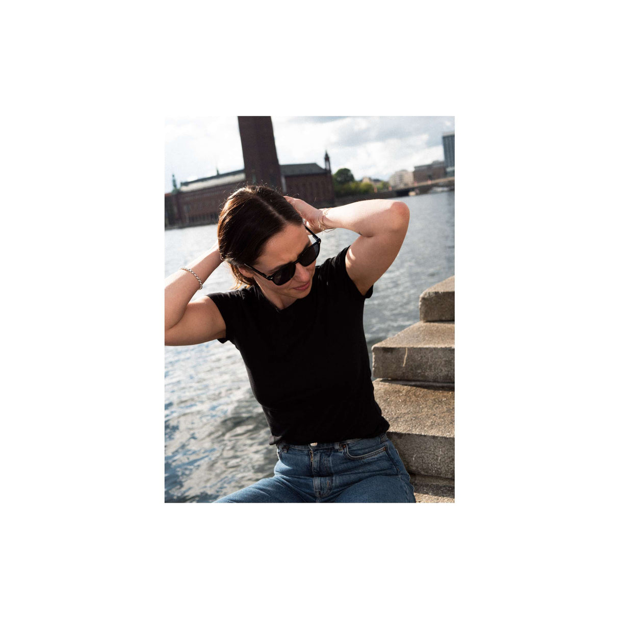 Chpo Brille Alva schwarz schwarz