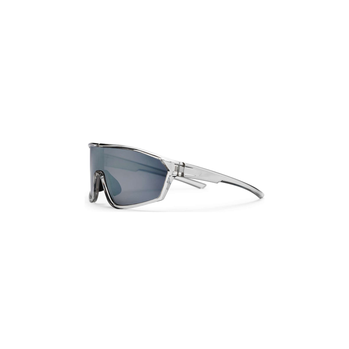 Chpo-Brille Vinfred grau transparenter Silberspiegel