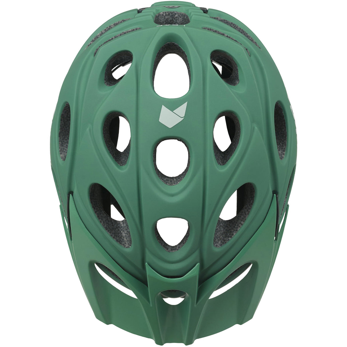 Katzenartiger MTB-Helm, Blattgröße L, 58–60 cm, frostige Fichte