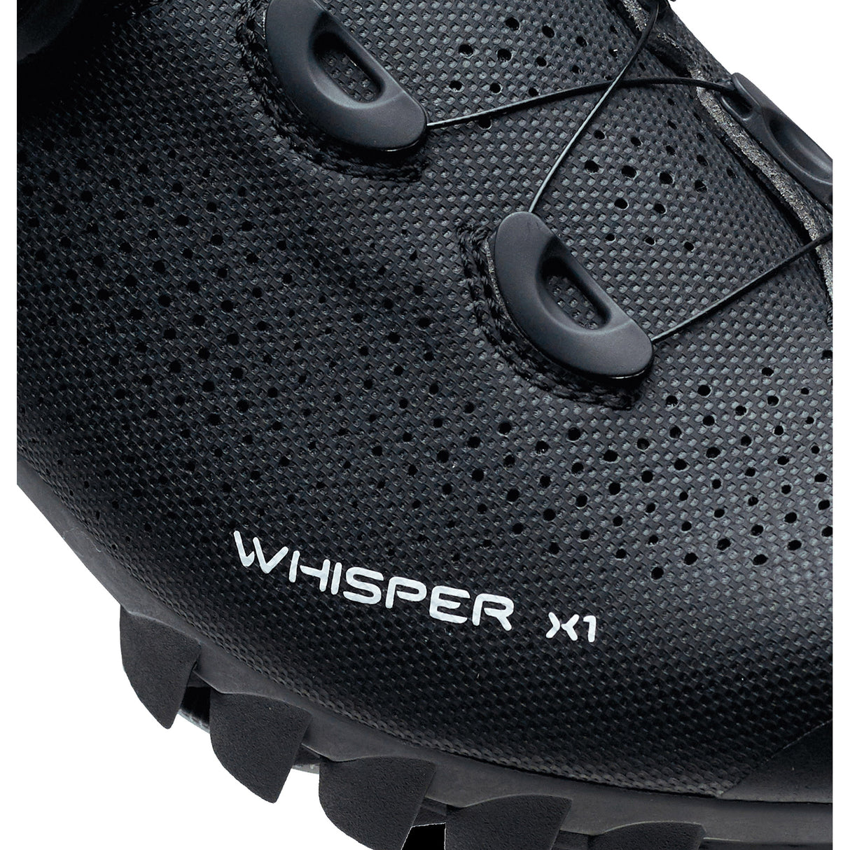 Buzaglo katze mtb schuhe flüstern x1 mtb nylon Größe 43 schwarz