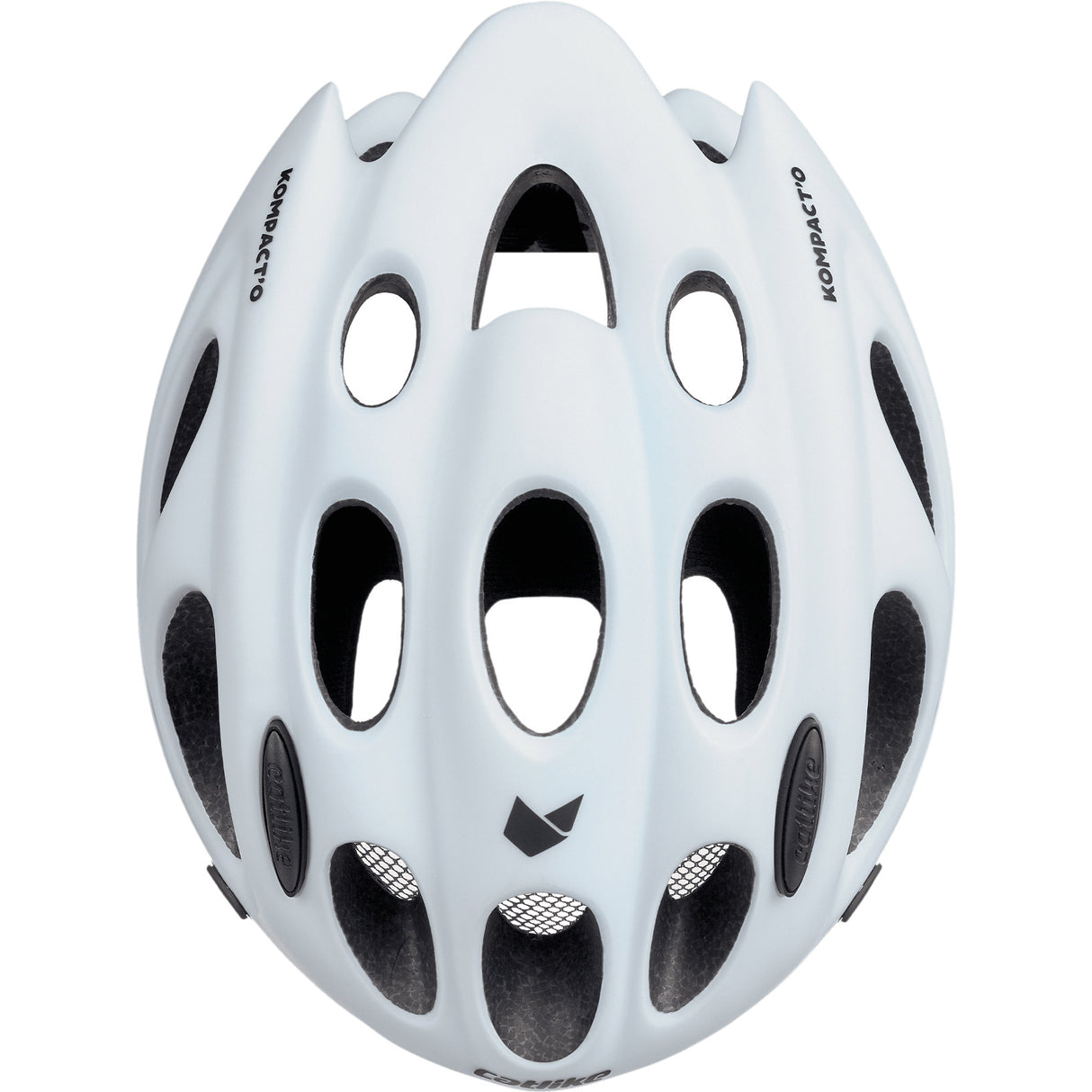 Katzenartiger urbaner Helm Compact'o Größe L 59-61cm weiß matt